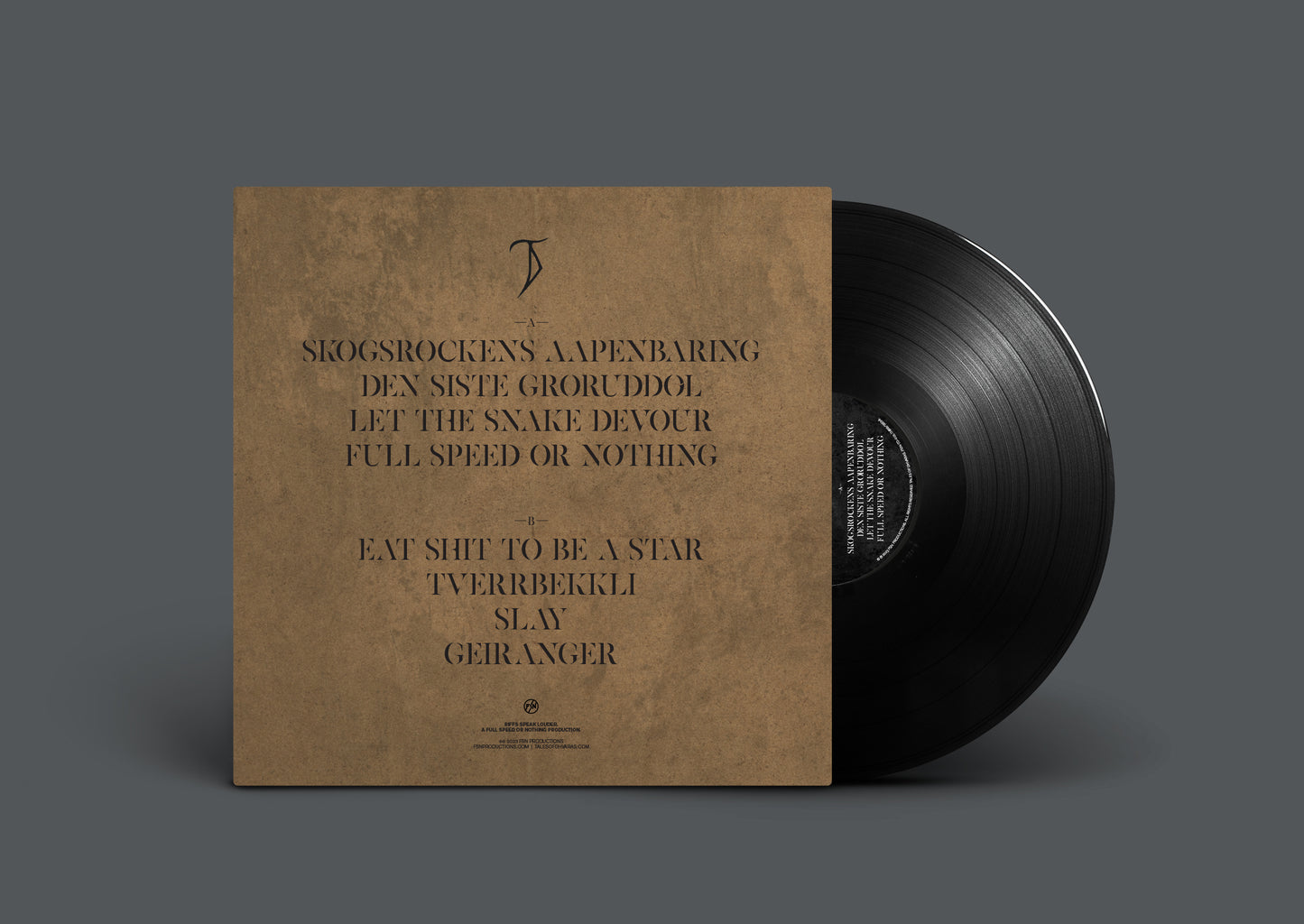Full Speed or Nothing (Vinyl Album) by Tales of Dhvaras